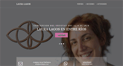 Desktop Screenshot of lauralagos.com