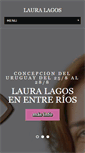 Mobile Screenshot of lauralagos.com